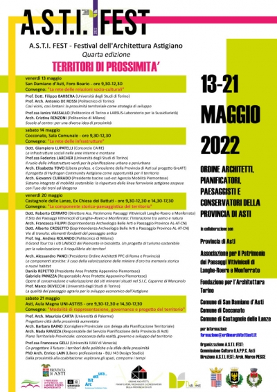 A.S.T.I. FEST - Festival dell&#039;Architettura Astigiano