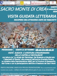 Sacro Monte Di Crea Visita Guidata Letteraria