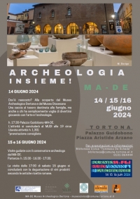 Giornate Europee dell’Archeologia 2024 a Tortona (AL)