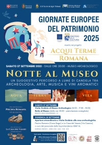 Aperture straordinarie e visite guidate per le Giornate Europee del Patrimonio 2025